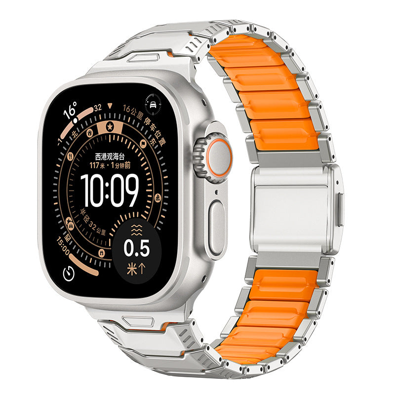 Titanium Armor Tactical Watch Strap For Apple Watch