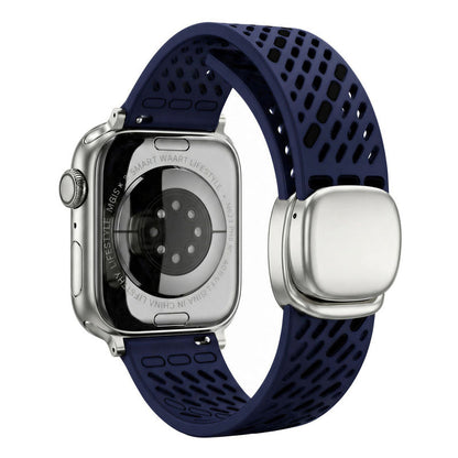 Breathable Magnetic Silicone Band for Apple Watch