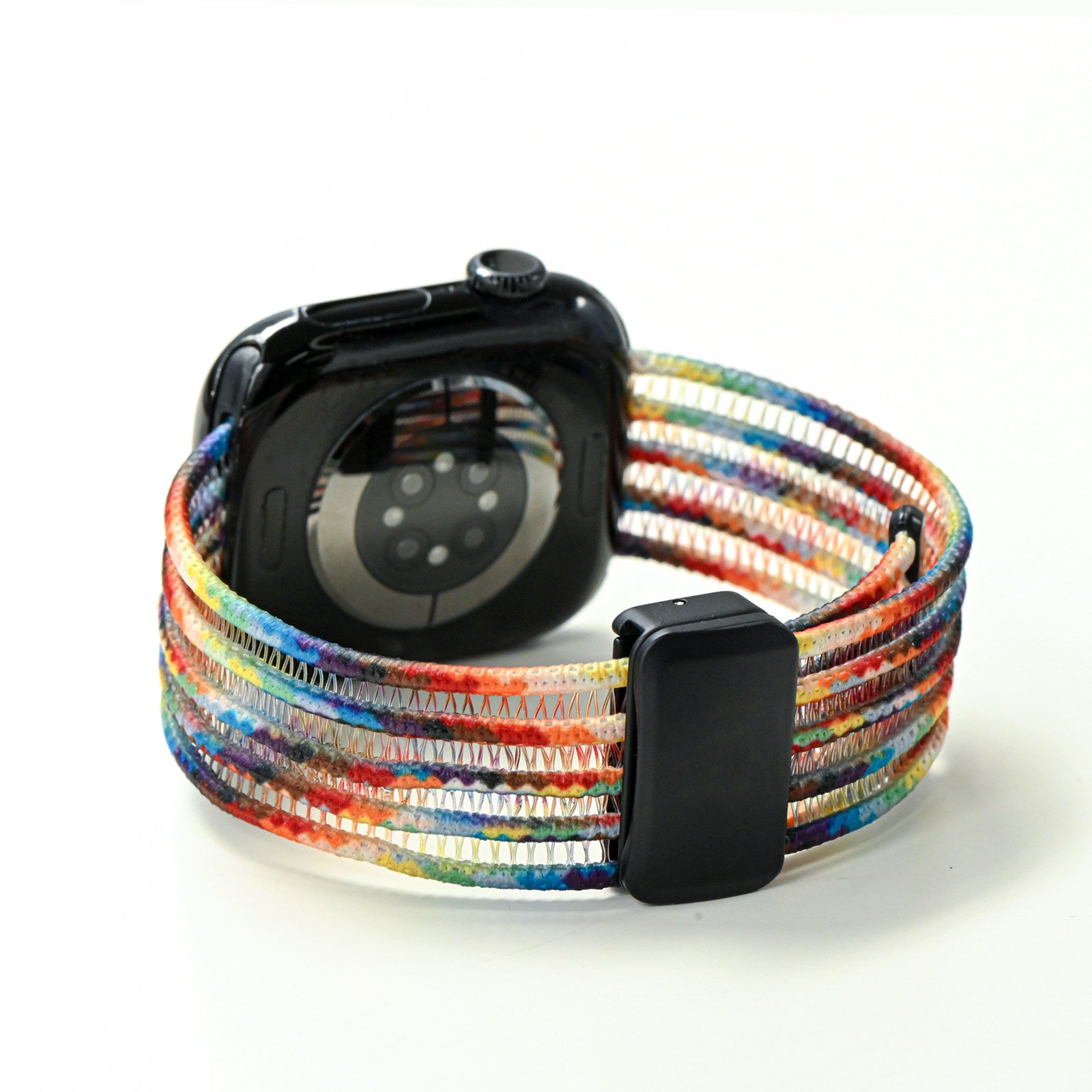 Fish Silk Mesh Breathable Magnetic Soft Strap For Apple Watch