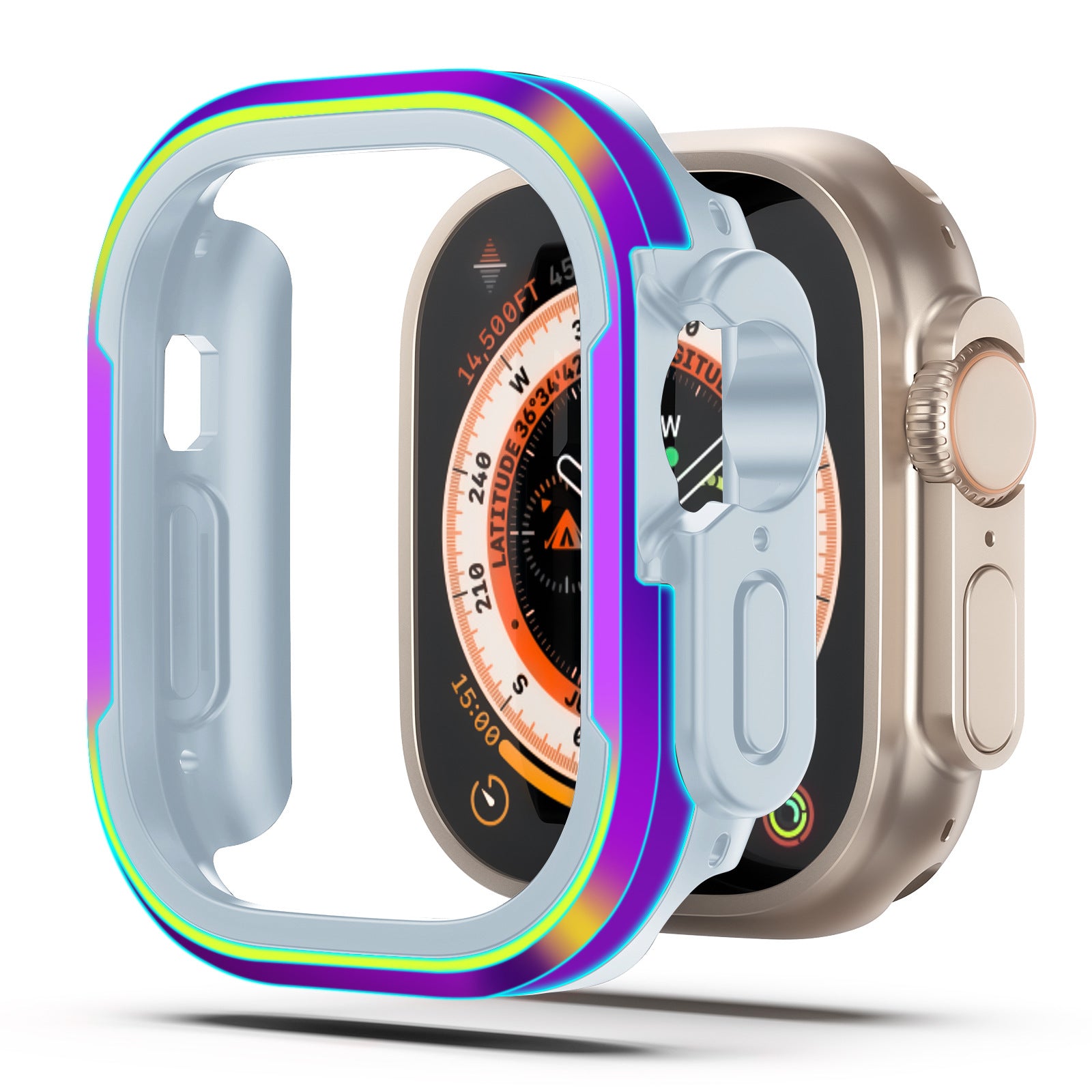 Aluminum Alloy Case Bumper For Apple Watch