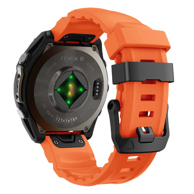 Super Titan Sport Silicone Band For Garmin Fenix 8 7 7X 6