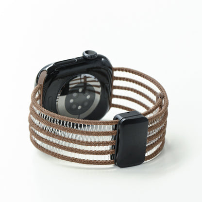 Fish Silk Mesh Breathable Magnetic Soft Strap For Apple Watch