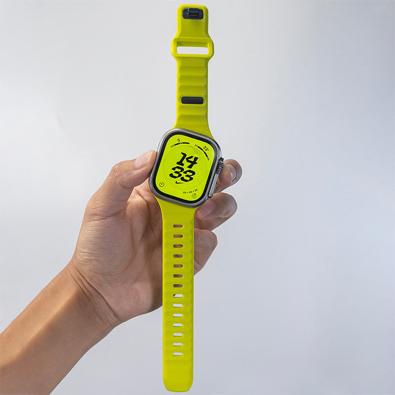 Asymmetric Ridge Design Sport Band For Apple Watch