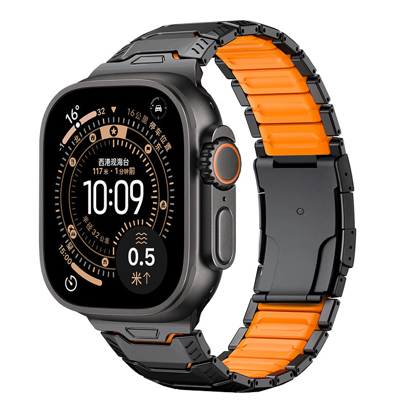 Titanium Armor Tactical Watch Strap For Apple Watch
