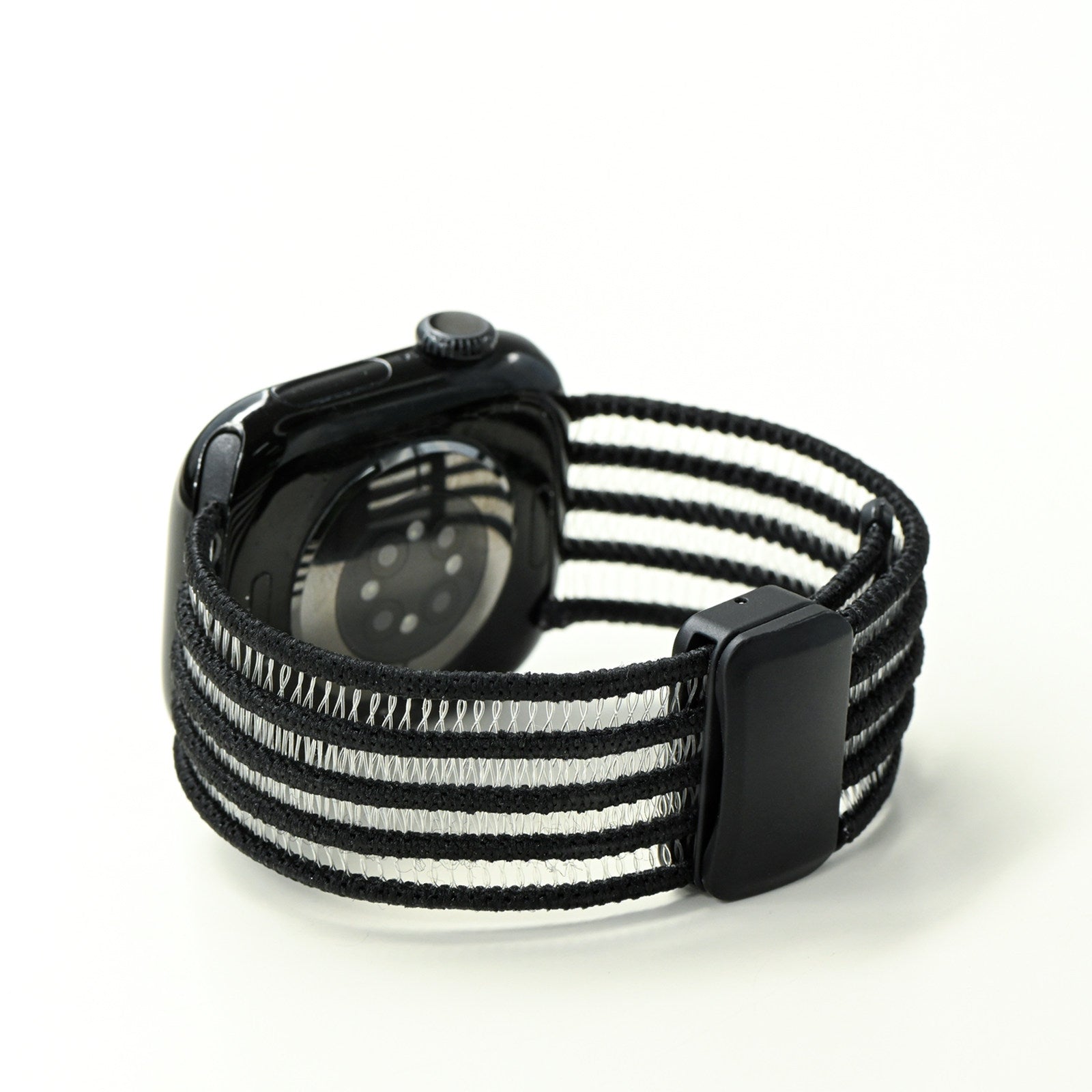 Fish Silk Mesh Breathable Magnetic Soft Strap For Apple Watch
