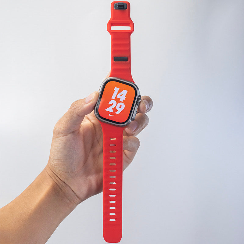 Asymmetric Ridge Design Sport Band For Apple Watch