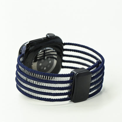 Fish Silk Mesh Breathable Magnetic Soft Strap For Apple Watch