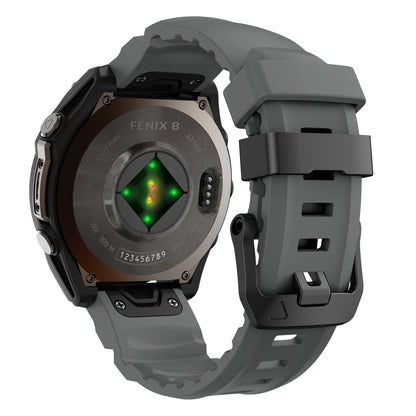 Super Titan Sport Silicone Band For Garmin Fenix 8 7 7X 6