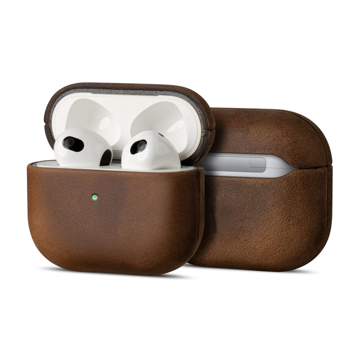 Handmade Crazy Horse Leather AirPods Case