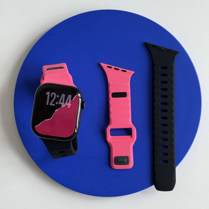 Asymmetric Ridge Design Sport Band For Apple Watch