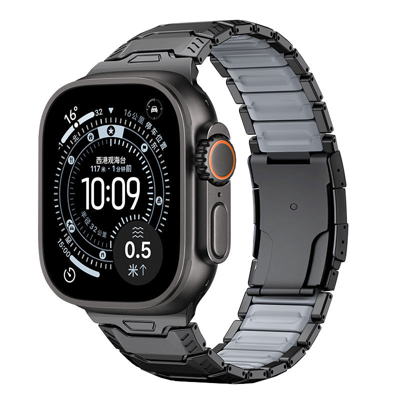 Titanium Armor Tactical Watch Strap For Apple Watch
