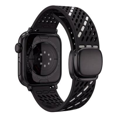Breathable Magnetic Silicone Band for Apple Watch