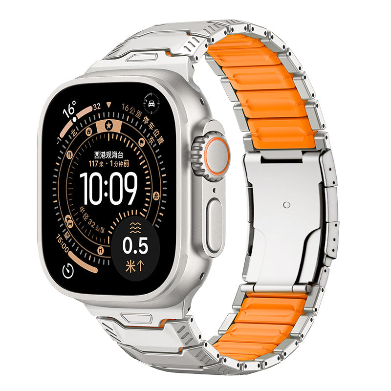 Titanium Armor Tactical Watch Strap For Apple Watch