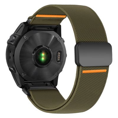 Magnetic Buckle Sport Nylon Band For Garmin Watch