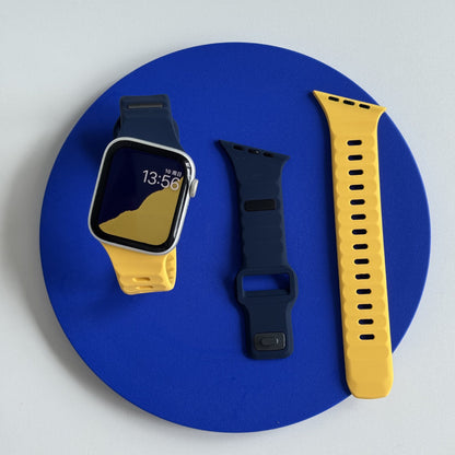 Asymmetric Ridge Design Sport Band For Apple Watch