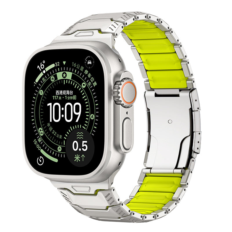 Titanium Armor Tactical Watch Strap For Apple Watch