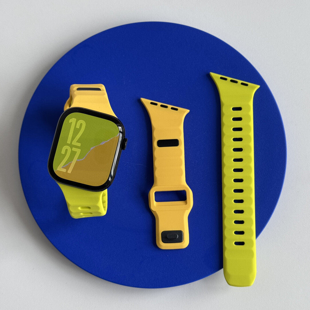 Asymmetric Ridge Design Sport Band For Apple Watch