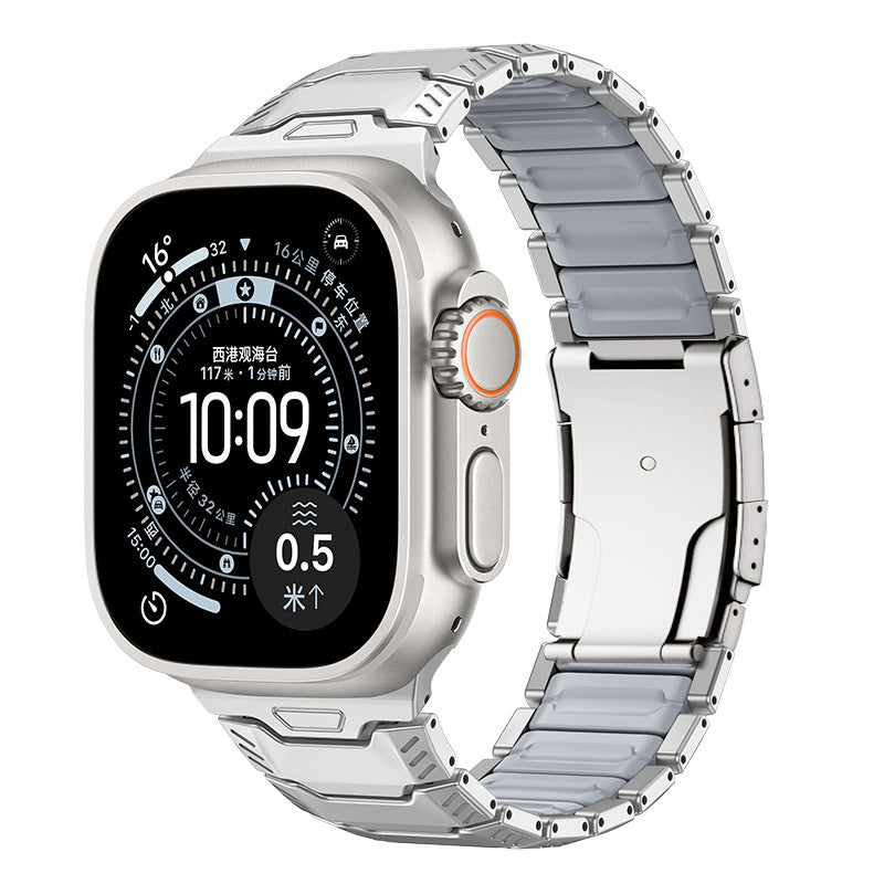 Titanium Armor Tactical Watch Strap For Apple Watch