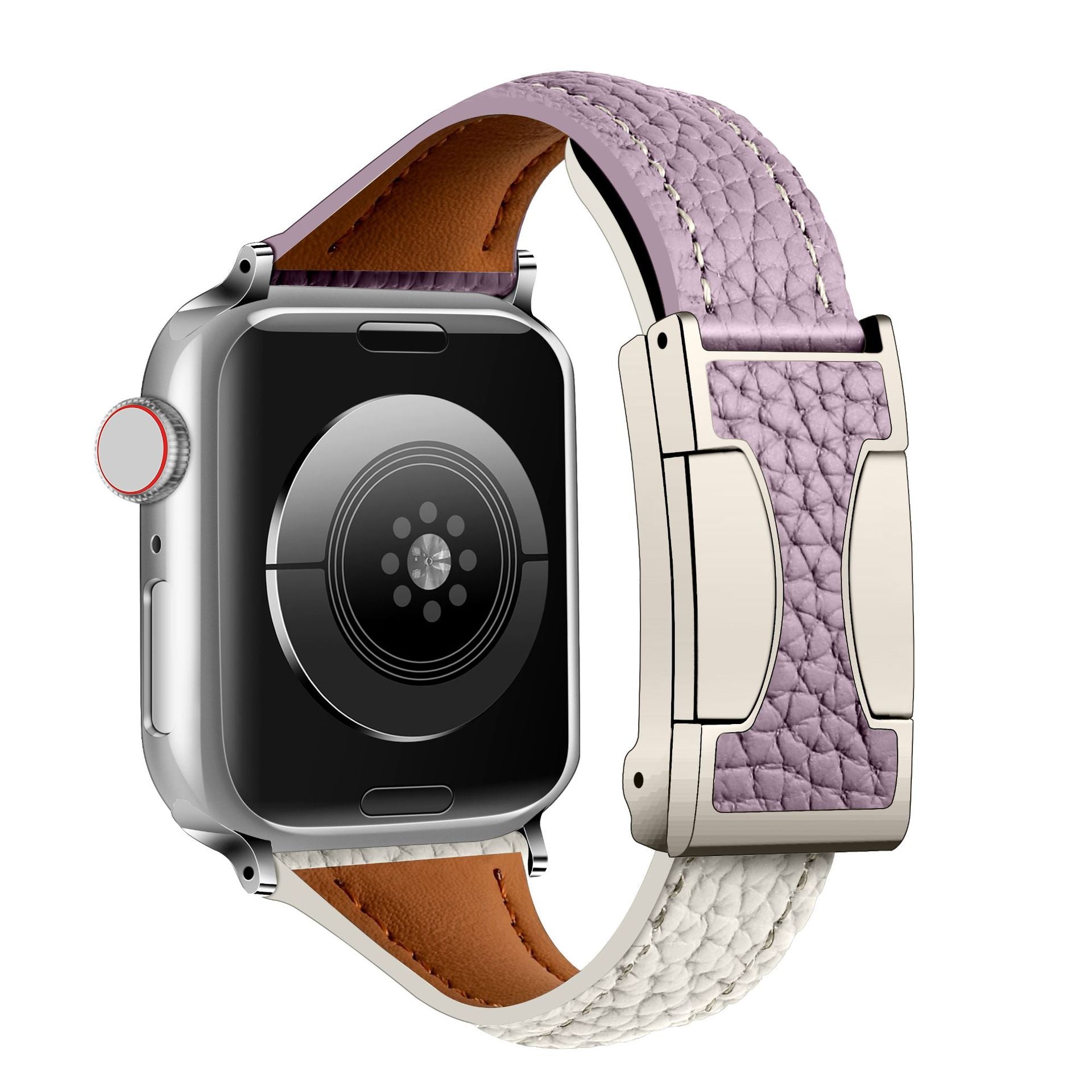 Leather Magnetic Buckle Strap for Apple Watch