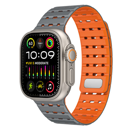 AW Breathable Magnetic Silicone Strap For Apple Watch