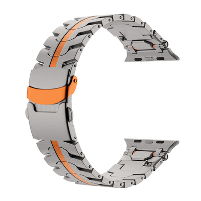 Mech Warrior Metal Watch Band For Apple Watch