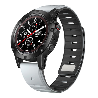 Sport Silicone Strap for Garmin Fenix 8 7X 7 5X 5 6