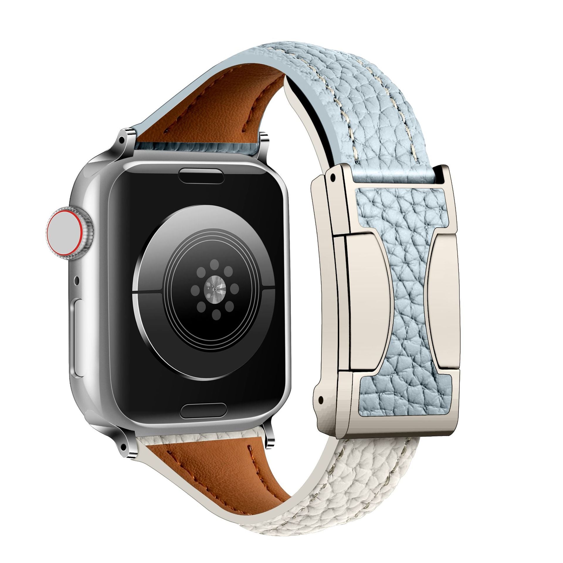 Leather Magnetic Buckle Strap for Apple Watch