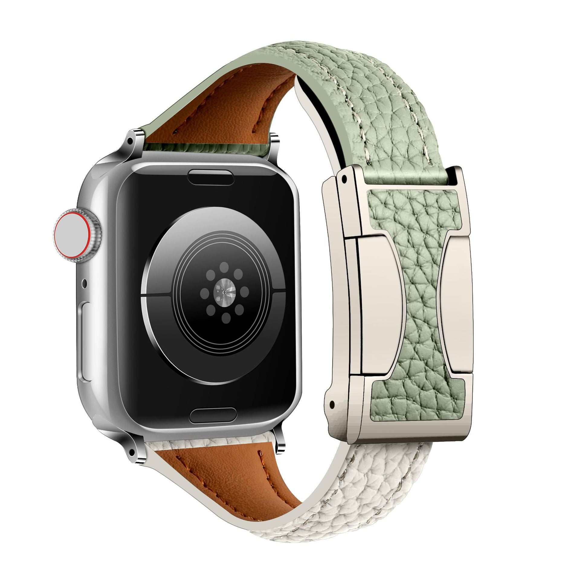 Leather Magnetic Buckle Strap for Apple Watch