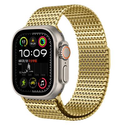 Designer Stainless Steel Magnet Band For Apple Watch