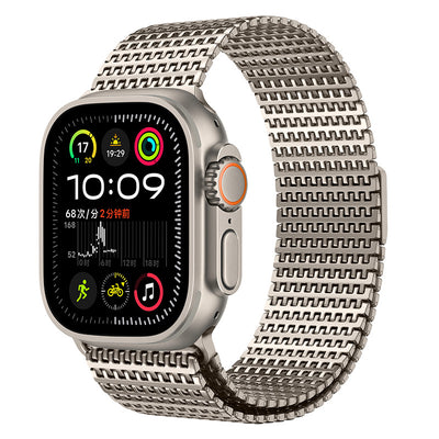 Designer Stainless Steel Magnet Band For Apple Watch