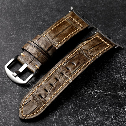 Handmade top layer cowhide leather Apple Watch Strap