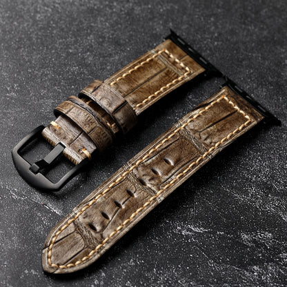 Handmade top layer cowhide leather Apple Watch Strap