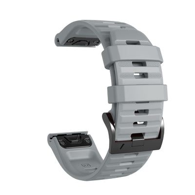 Outdoor Silicone Strap for Garmin Fenix 8 5X 6 Pro 6X 7 7X