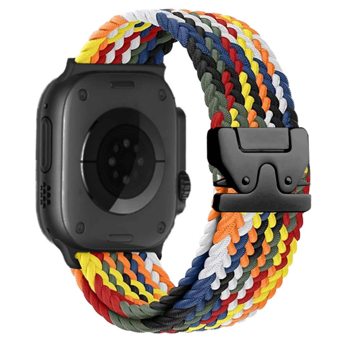 Elastic nylon parachute buckle watch strap suitable for all Apple series