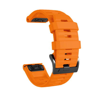 Outdoor Silicone Strap for Garmin Fenix 8 5X 6 Pro 6X 7 7X