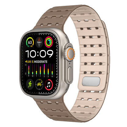 AW Breathable Magnetic Silicone Strap For Apple Watch