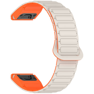 Silicone Magnetic Loop Band For Garmin Fenix 8 5X 6 Pro 6X 7 7X