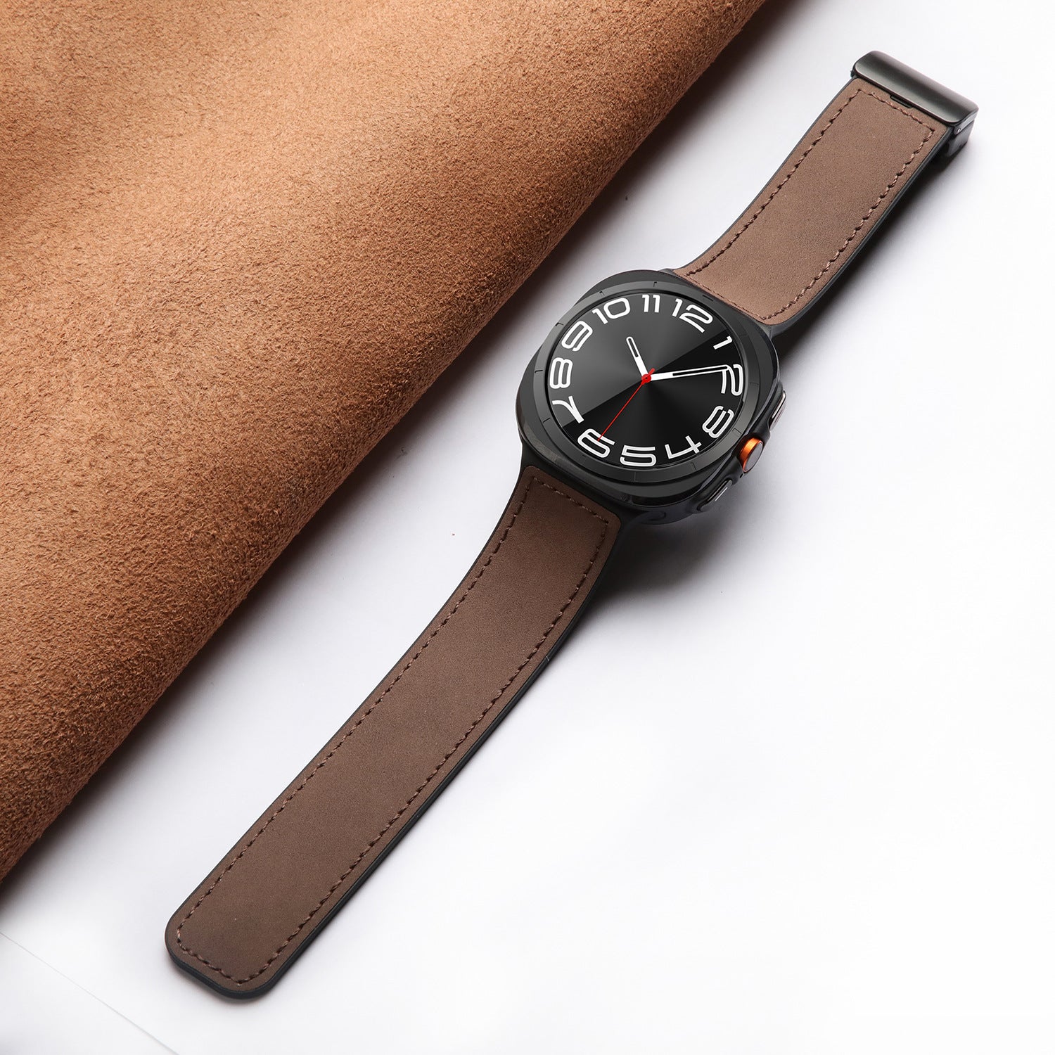 Silicone Magnetic Leather Strap For Samsung Watch Ultra