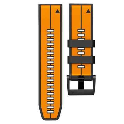 Soft Silicone Strap for Garmin Fenix 8/7X/Fenix 6X 5X