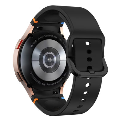 No Gaps Silicone strap for Samsung Galaxy Watch 7 6 4 5 Pro