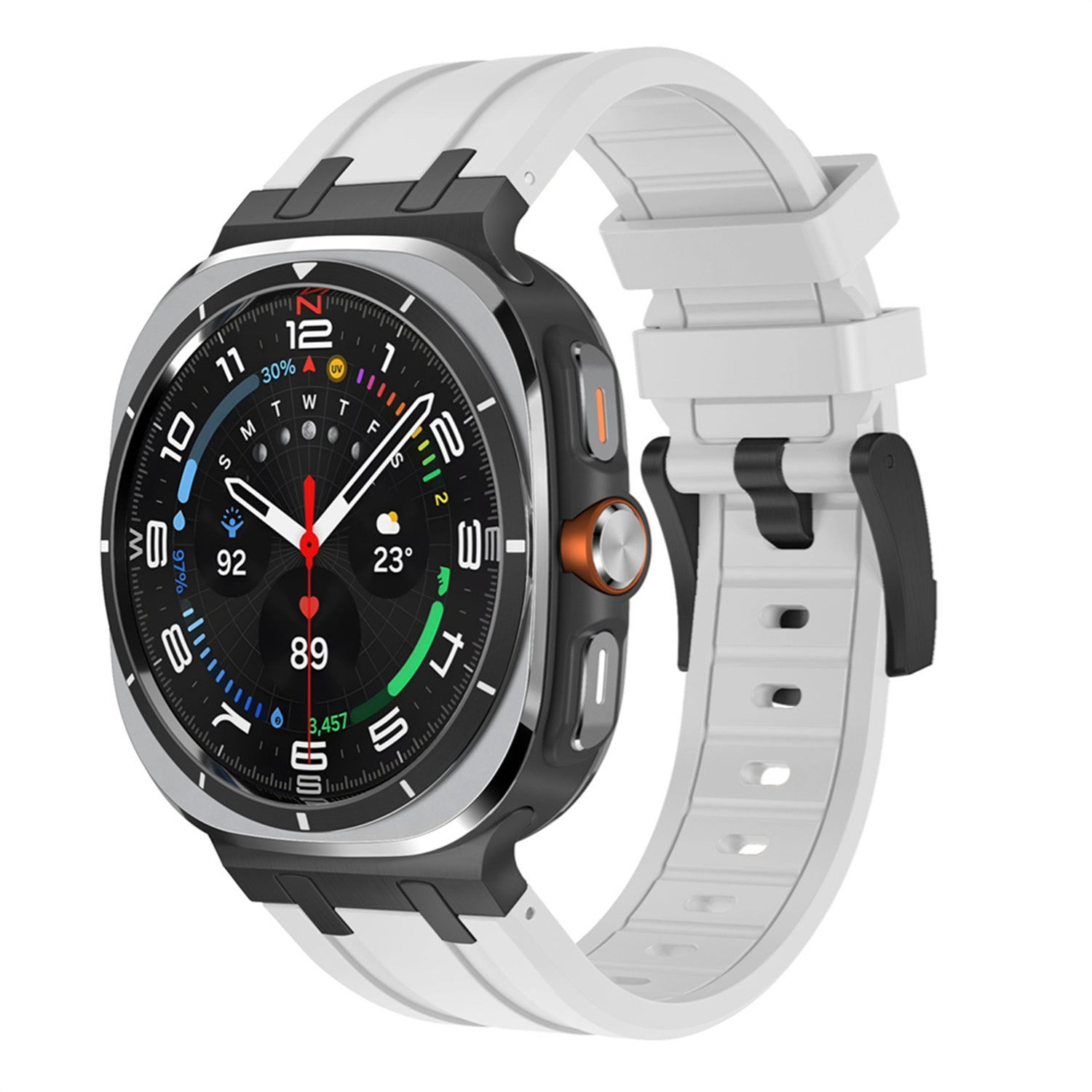 Luxury AP Mod Silicone Band For Samsung Watch Ultra