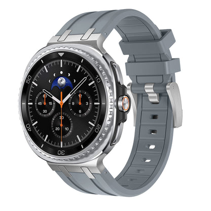 NEW AP Thick Silicone Band With Titanium Adapter For Samsung