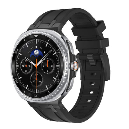 NEW AP Thick Silicone Band With Titanium Adapter For Samsung