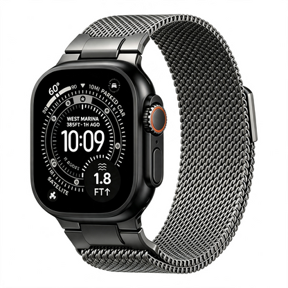 Mecha Milanese Loop Band For Apple Watch