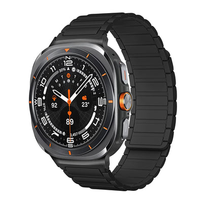 Sports Silicone Magnetic Band For Samsung Galaxy Watch/Ultra2/ Ultra/9/8/7/6/5/4