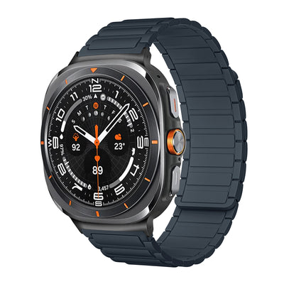 Sports Silicone Magnetic Band For Samsung Galaxy Watch/Ultra2/ Ultra/9/8/7/6/5/4