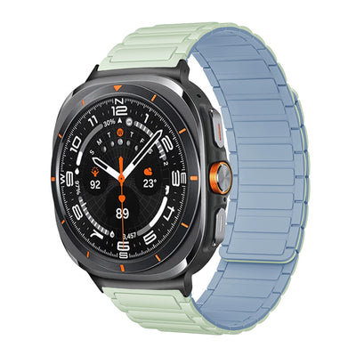 Sports Silicone Magnetic Band For Samsung Galaxy Watch/Ultra2/ Ultra/9/8/7/6/5/4