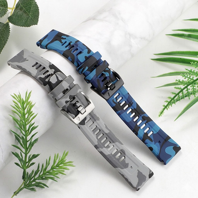 Military-Grade Camo Sport Band for Garmin