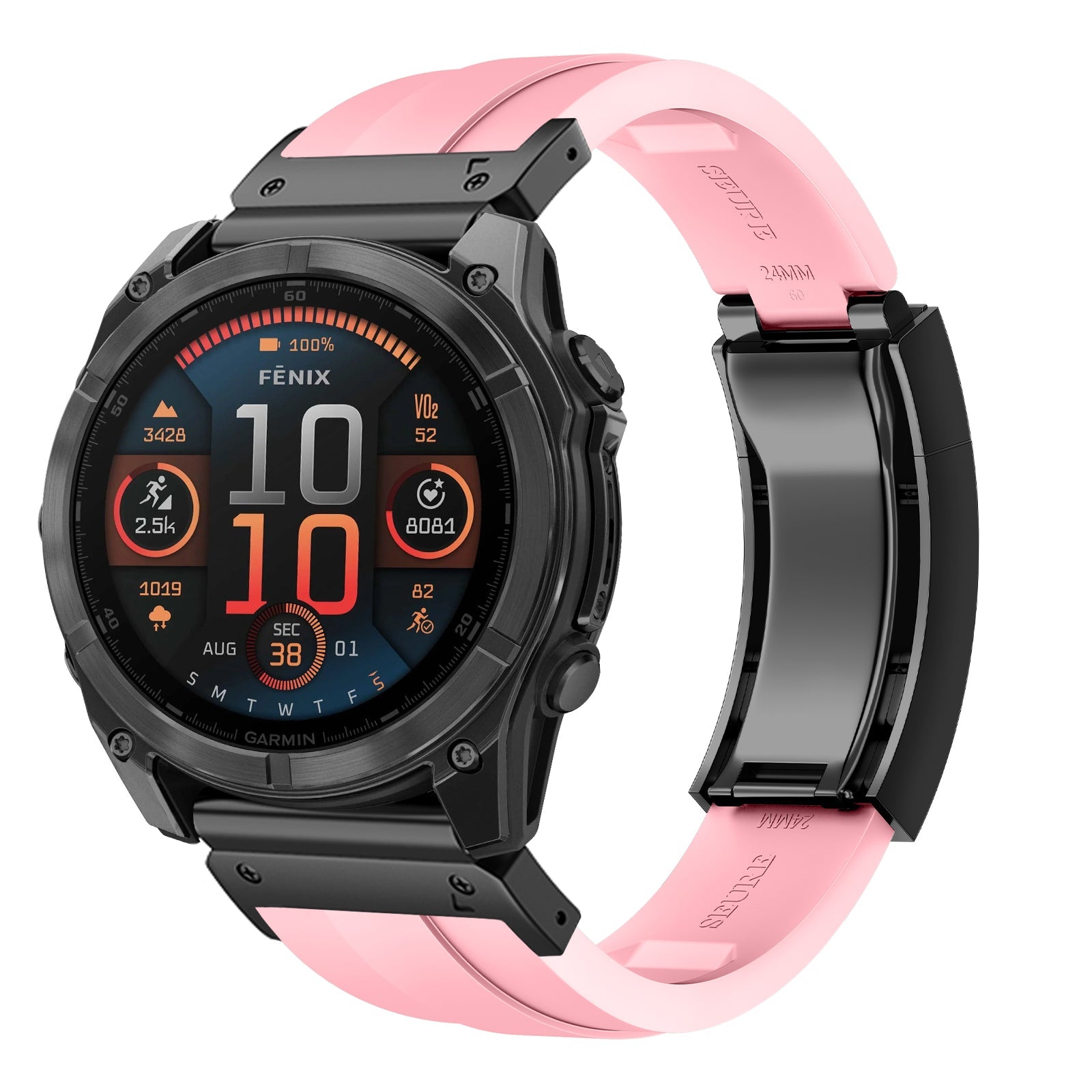 FKM Rubber Strap For Garmin