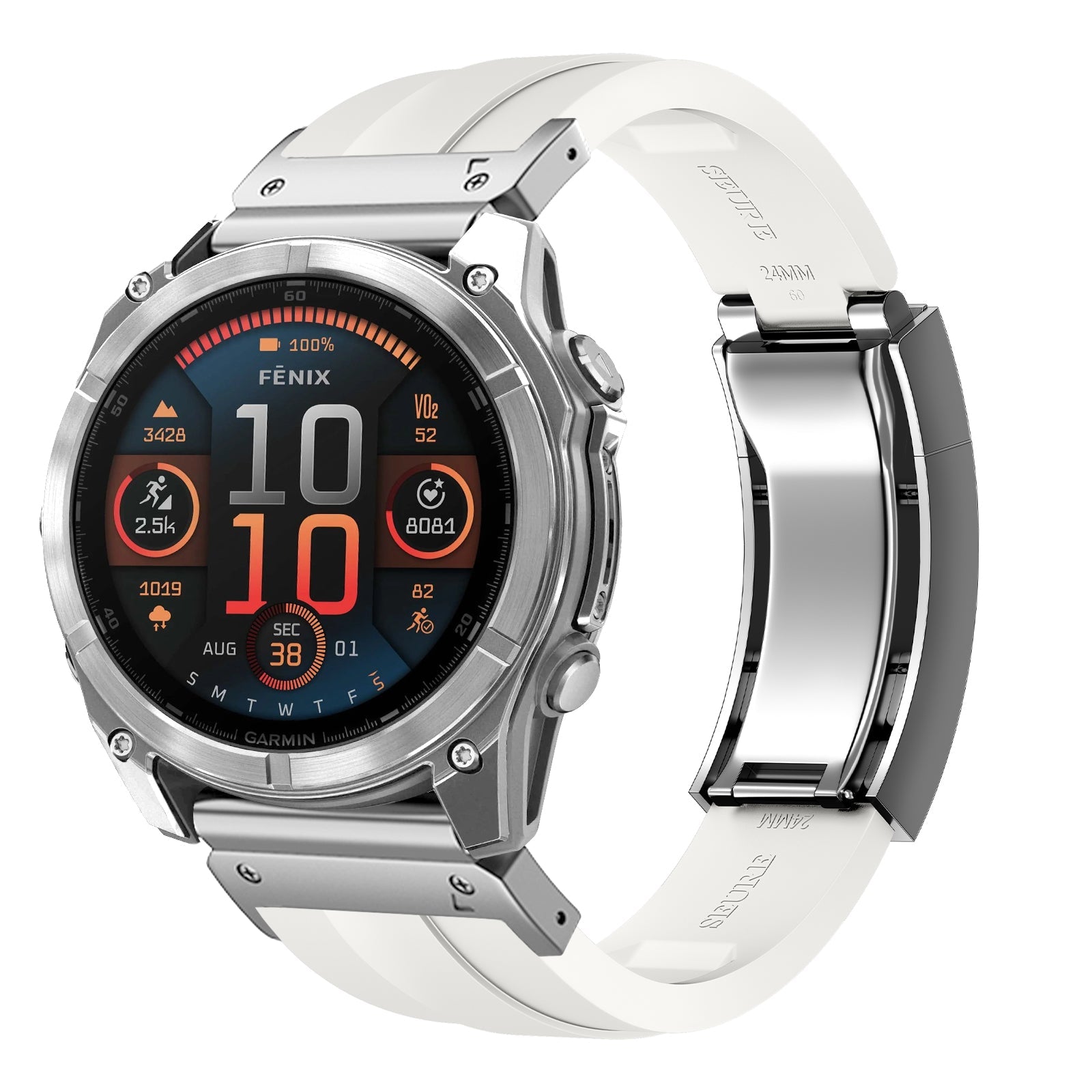 FKM Rubber Strap For Garmin